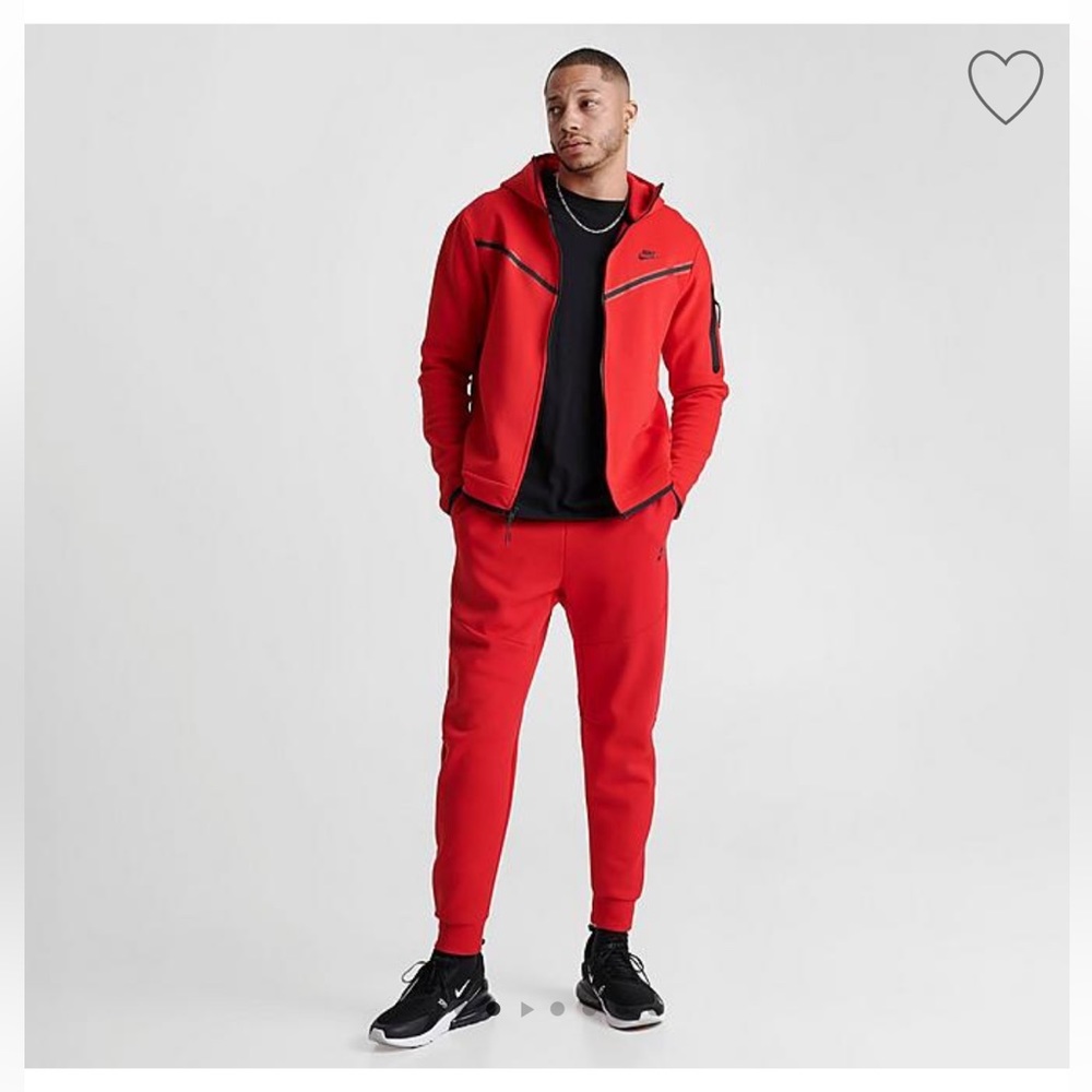 Nike Tech Fleece Taped jogger pants & full zip hoodie